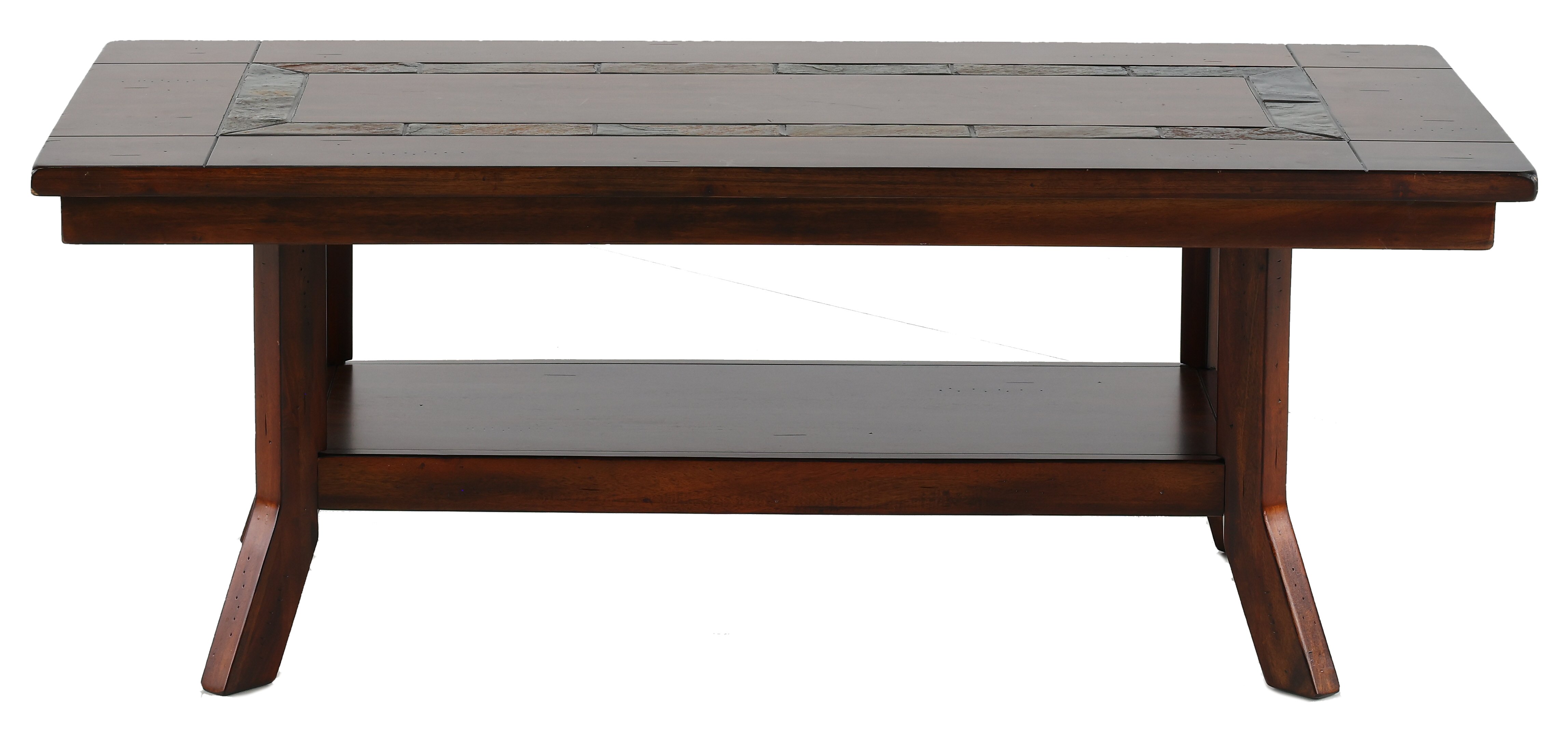Rustic Mahogany Coffee Table - Santa Fe-2