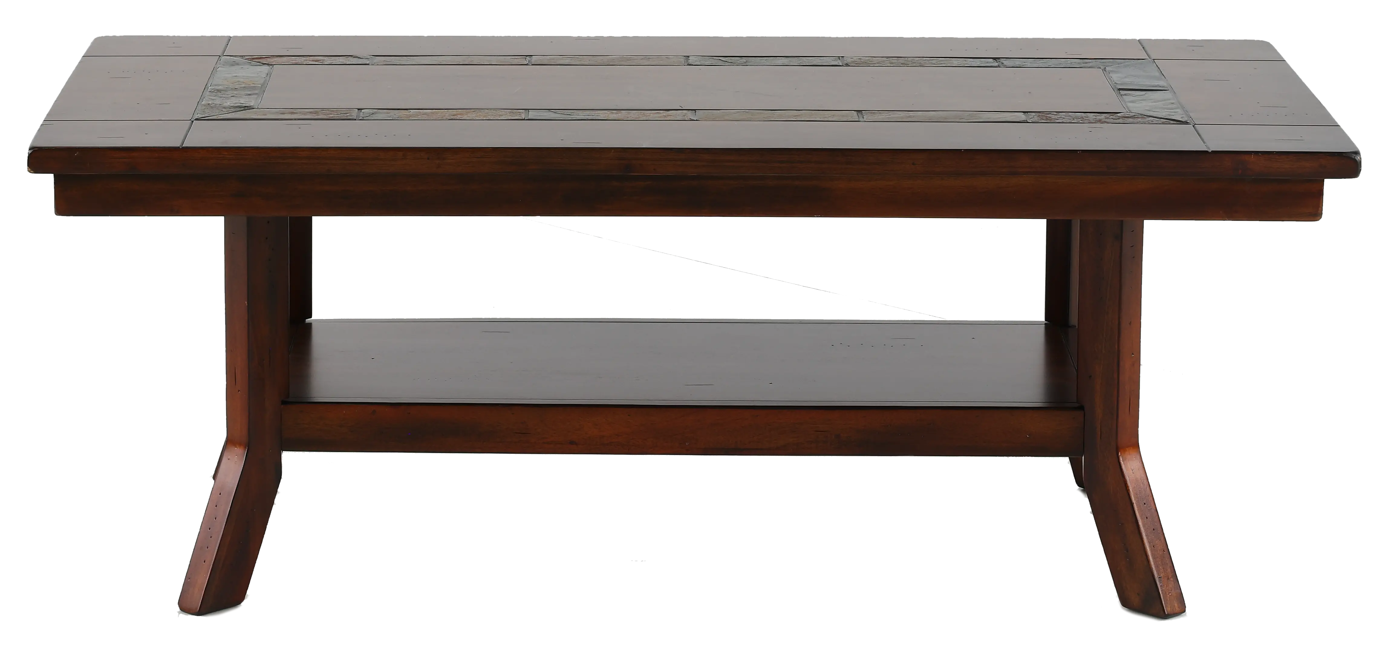 Rustic Mahogany Coffee Table - Santa Fe-2