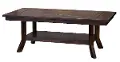 Santa Fe Brown Coffee Table