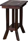 Santa Fe Mahogany Side Table