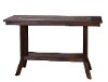 Rustic Mahogany Sofa Table - Santa Fe