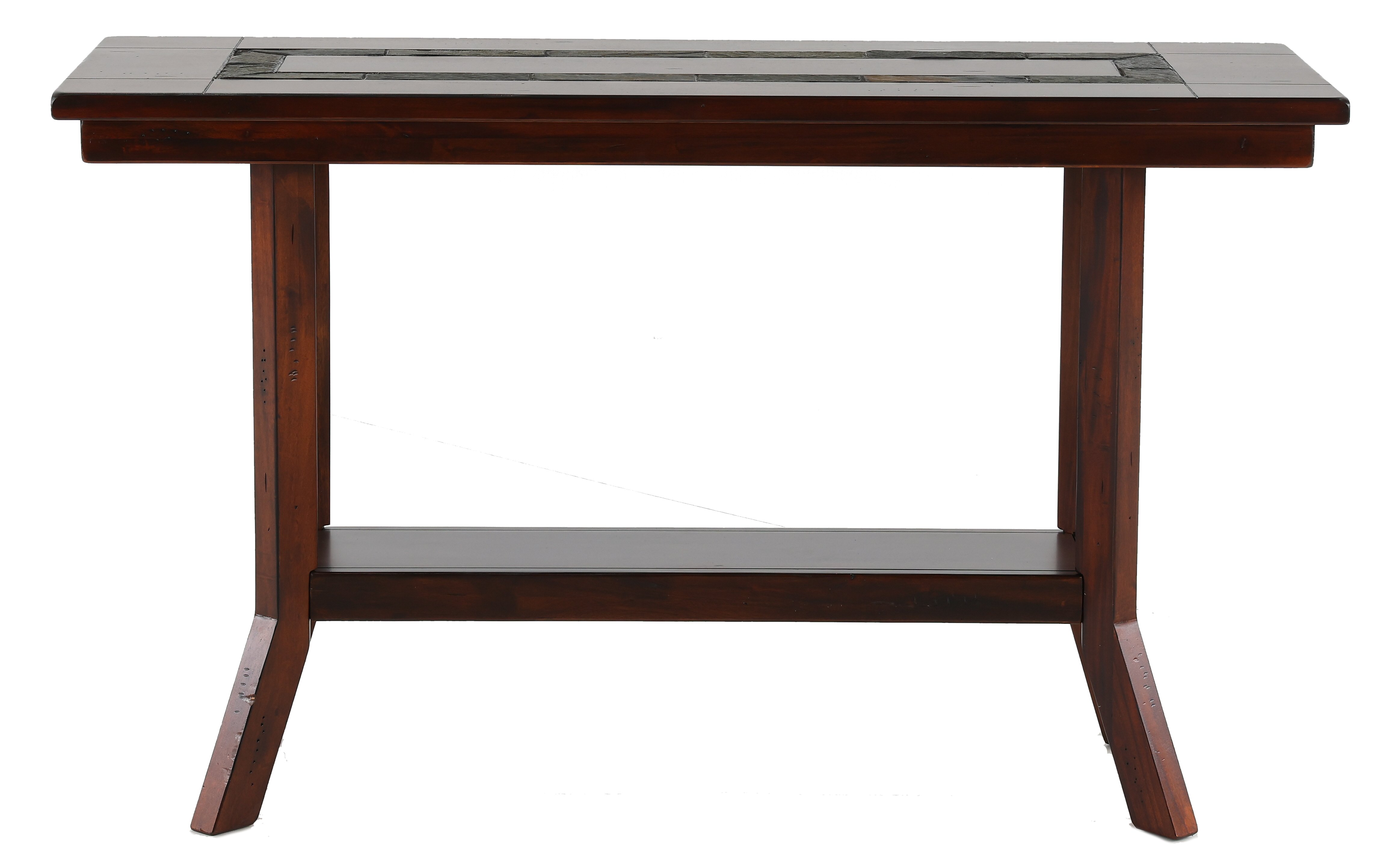 Rustic Mahogany Sofa Table - Santa Fe-2