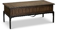 Slide Top Cocktail Table - Stone Mountain-2