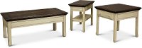 Country Chic White Slide-Top Coffee Table - Sutter Creek-3