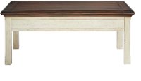 Country Chic White Slide-Top Coffee Table - Sutter Creek-4