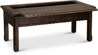 Burnished Brown Slidetop Cocktail Table - Jamestown