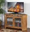 Rustic Oak 55 Inch Corner Console - Sedona