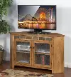 Sedona Brown Oak 55 Corner TV Stand