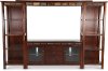 Rustic Brown 4 Piece 60 Inch Entertainment Center - Santa Fe