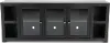 Avery Loft Ghost Black 84 TV Stand