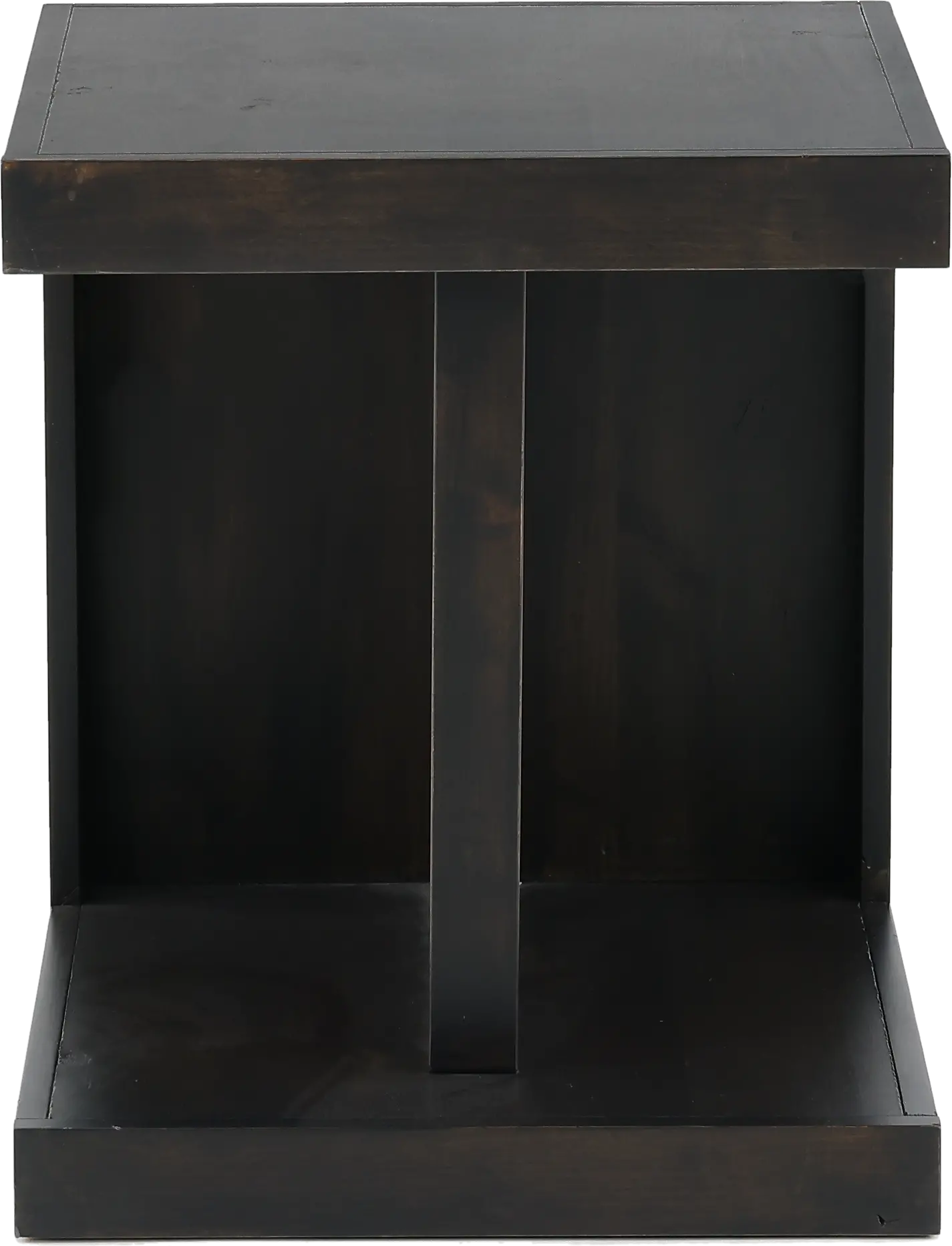 Avery Loft Ghost Black End Table-2