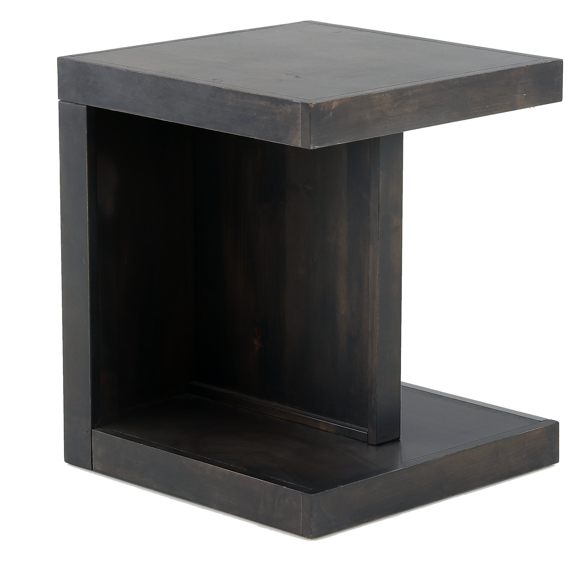 Avery Loft Modern Black End Table-1