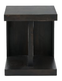 Avery Loft Modern Black End Table-2