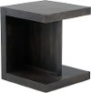 Modern Black End Table - Avery Loft
