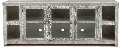 84 Inch Light Gray TV Stand - Avery