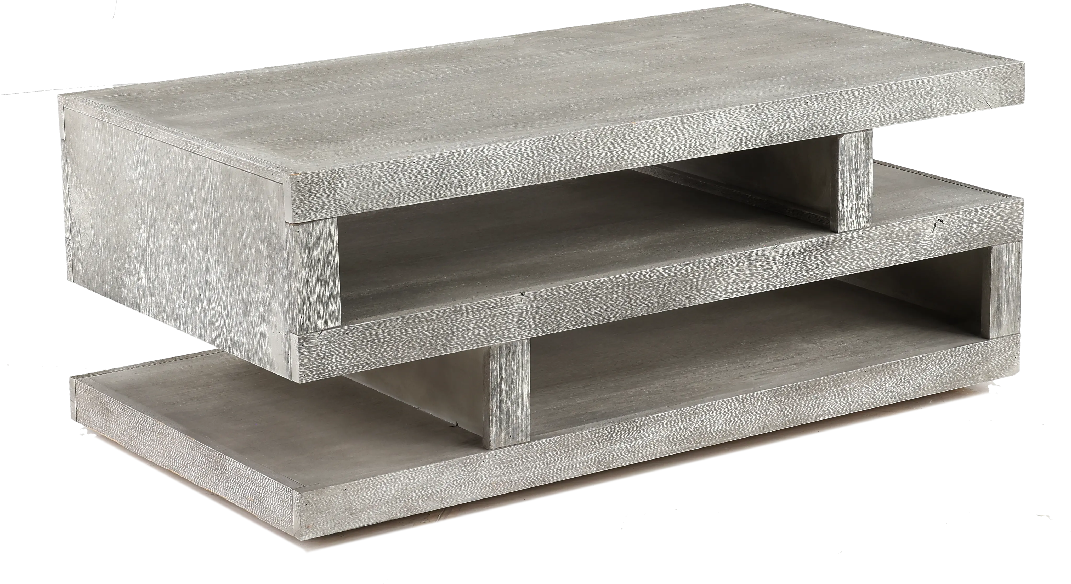 Avery Loft Limestone Gray Coffee Table-2
