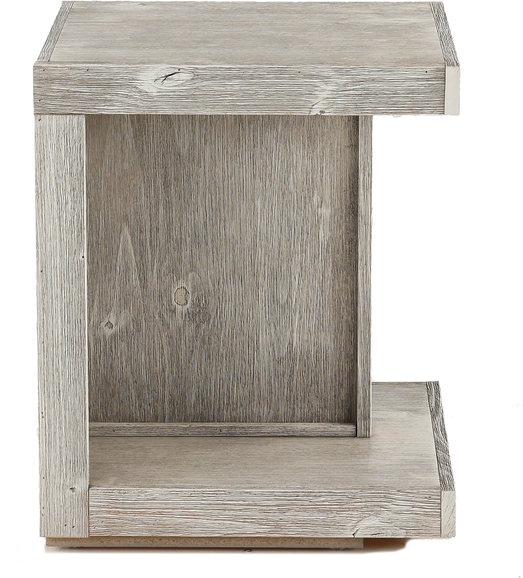 Avery Loft Modern Gray End Table-1