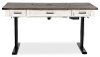Caraway Antique White 60 inch Standing Desk