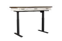 Caraway Antique White 60 inch Standing Desk-2
