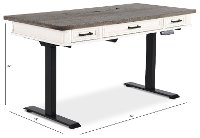 Caraway Antique White 60 inch Standing Desk-4