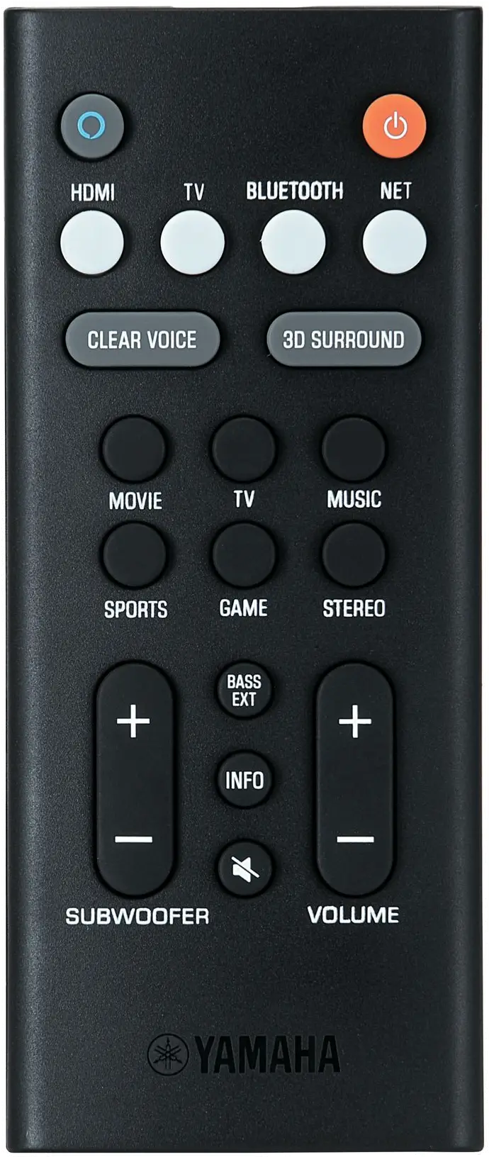 YAS-109BL Yamaha Soundbar with Built-in Subwoofers and Alexa Built-in-3