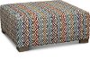 Clearance Contemporary Multicolor Jewel Cocktail Ottoman - Kenya