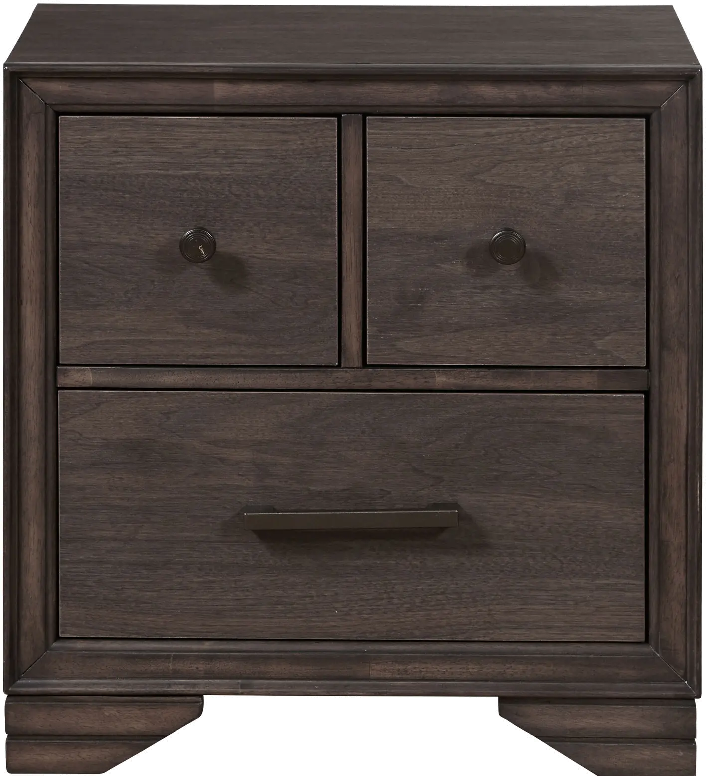 Contemporary Nightstand - Granite Falls-1