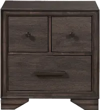 Contemporary Nightstand - Granite Falls