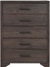 Espresso Brown Chest of Drawers - Granite Falls