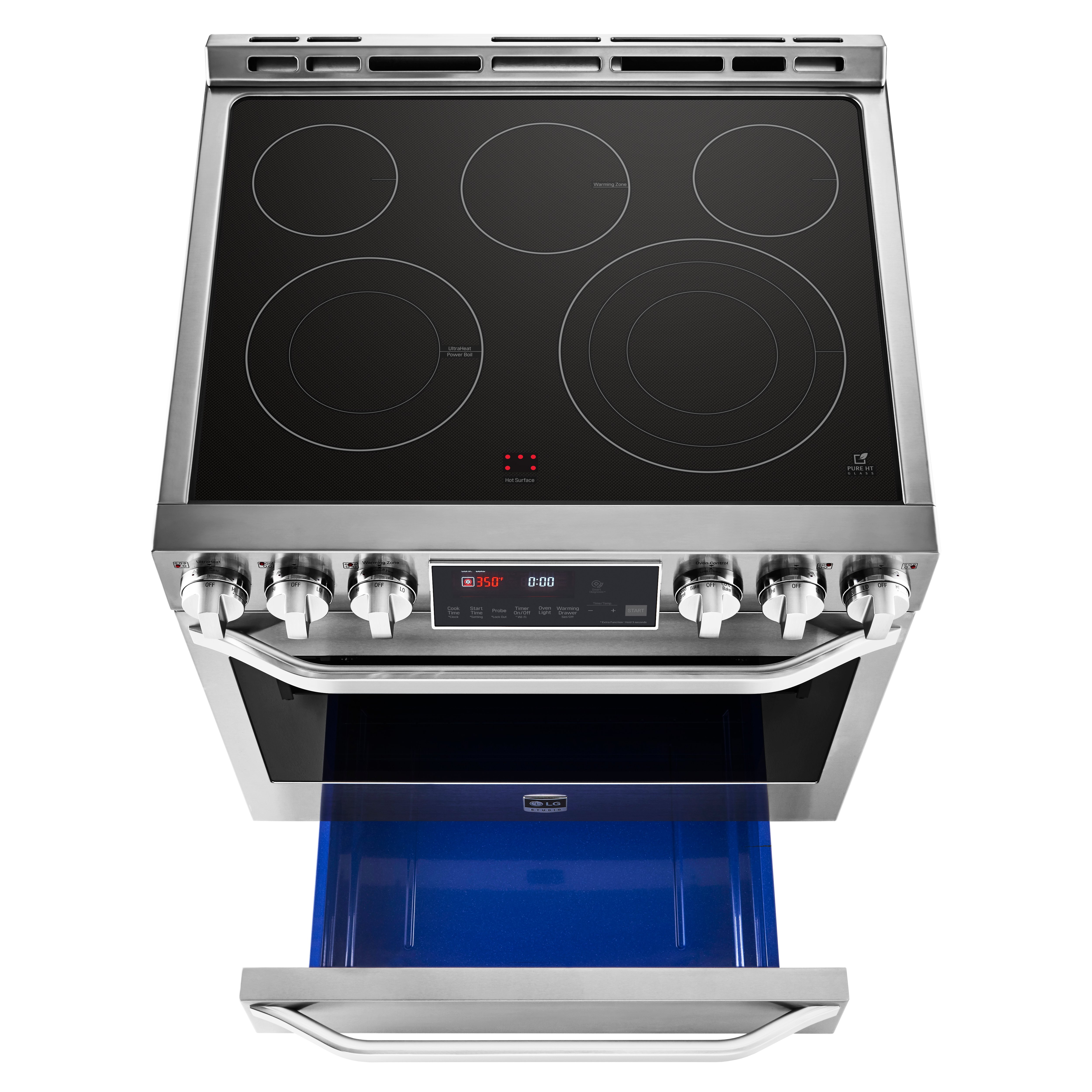 LSSE3027ST LG Studio 30 Inch Electric Smart Range - 6.3 cu. ft., Stainless Steel-5