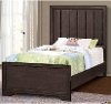 Contemporary Brown Twin Bed - Granite Falls