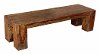 Natural Sheesham Dining Room Bench - Buffalo