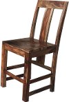 Natural Sheesham Counter Height Stool - Buffalo
