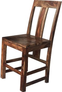 Natural Sheesham Counter Height Stool - Buffalo