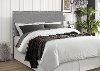 Contemporary Gray Full-Queen Upholstered Headboard - Erin