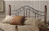 Clearance Madison Black and Brown Full-Queen Headboard