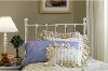 1222-340 Classic White Twin Metal Headboard - Molly