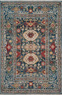 5 x 7 Medium Traditional Multi-Colored Area Rug - Lenox