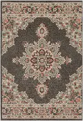Alfresco 5 x 8 Medium Camel Brown Indoor-Outdoor Rug