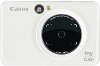 3879C002 Clearance Canon IVY CLIQ+ Instant Camera and Portable Printer - Pearl White
