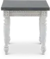 Clearance Tatum End Table with Metal Top