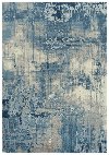 5 x 8 Medium Contemporary Blue Rug - Artistry