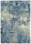 8 x 10 Large Contemporary Blue Rug - Artistry