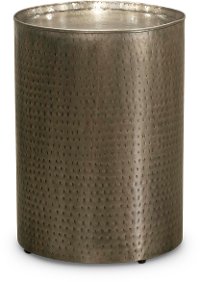 Round Metal End Table - Madison