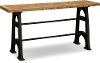 Industrial Reclaimed Wood Sofa Table - Unwin