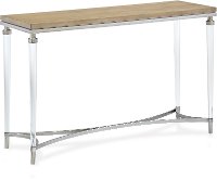 Elegant Sofa Table with Cherry Top - Pascal
