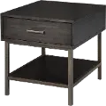 Retro Dark Walnut End Table - Fulton