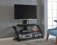 Modern Black TV Stand - Maxwell