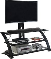 Modern Black TV Stand - Maxwell-2