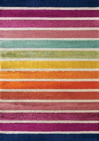 4 x 6 Small Rainbow Area Rug - Brighton